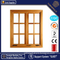 New Design Low-e Tempered Glass Modern House Modern Wooden Windows